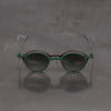 Rigards RG1038 Series Collection Detachable Double-Layer Plain Sunglasses RG-RG1038TI-FGQTSLKTMJBL Retro Bronze Frame/Dark Green Frame + Transparent Lenses/Gradient Green Lenses